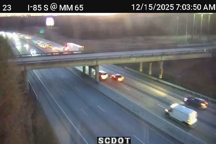 Snoddy: I-85 S @ MM 65