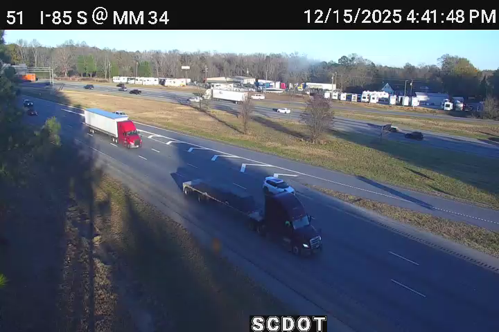 White Plains: I-85 S @ MM 34 (US 29)