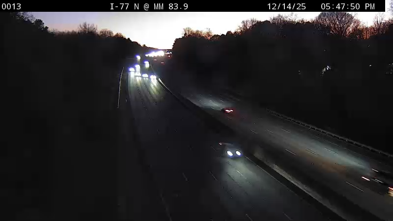 Fort Mill: I-77 N @ MM 83.9