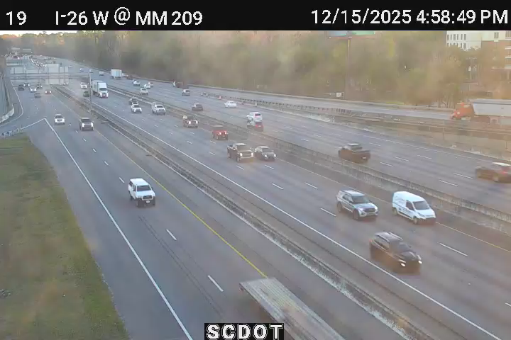 North Charleston: I-26 W @ MM 209 (Ashley Phosphate Rd)