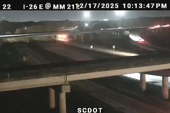 North Charleston: I-26 E @ MM 212