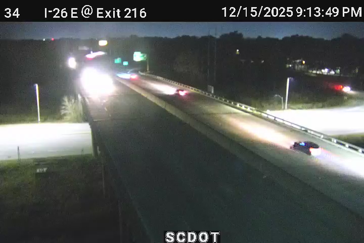 North Charleston: I-26 E @ MM 216 (Cosgrove Ave)