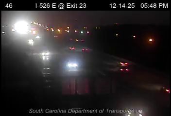 Charleston: I-526 E @ MM 23
