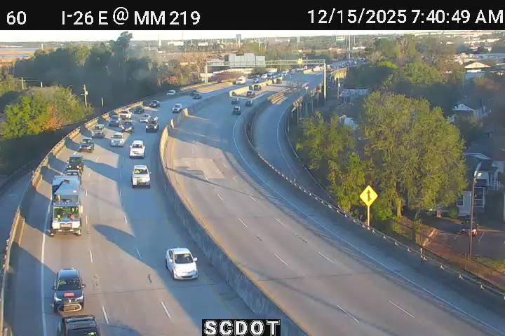 Charleston: I-26 E @ MM 219 (Morrison/East Bay St)