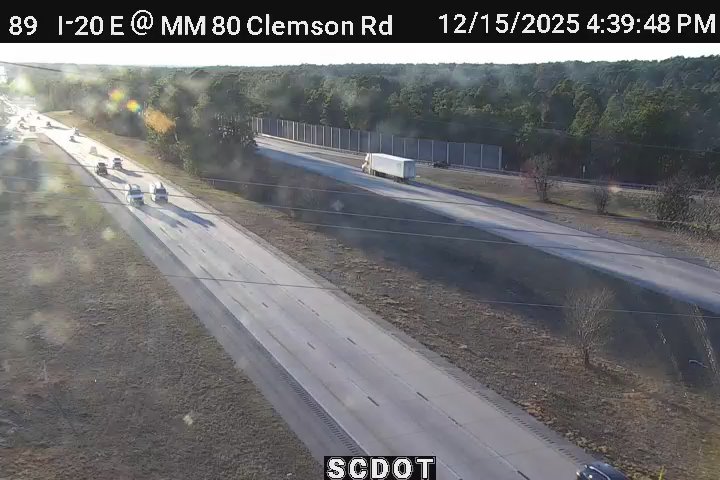 Chimney Ridge: I-20 E @ MM 80 (Clemson Rd)