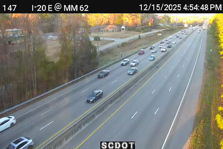 Oak Creek: I-20 E @ MM 62