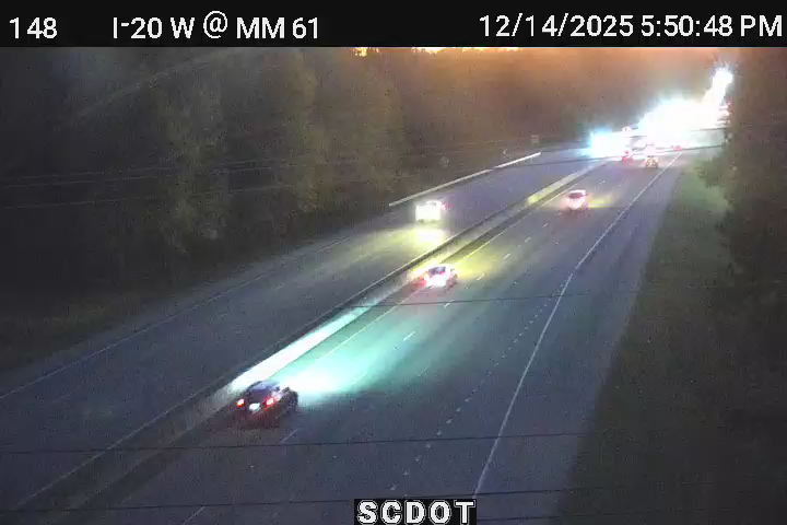 Lexington: I-20 W @ MM 61
