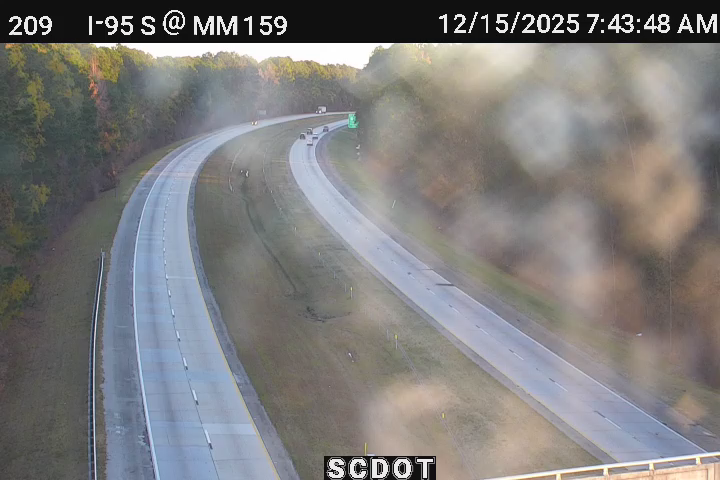 Florence: I-95 S @ MM 159 (Pine Needles)