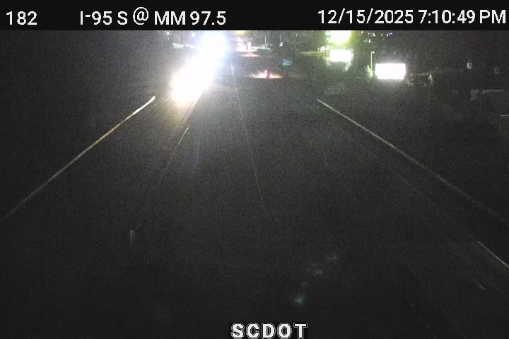 Santee: I-95 S @ MM 97.5