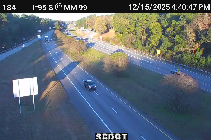 Santee: I-95 S @ MM 99 (SB Rest Area)