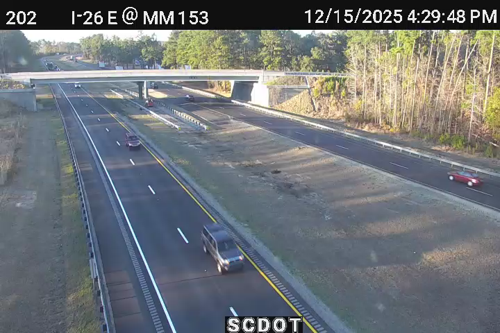 Cameron: I-26 E @ MM 153