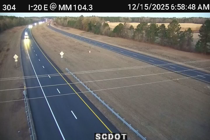 Bluffton: I-20 E @ MM 104.3