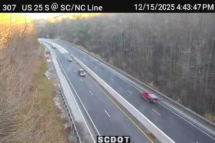 Gap Creek: US-25 S @ SC/NC Line
