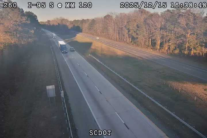 Manning: I-95 S @ MM 120