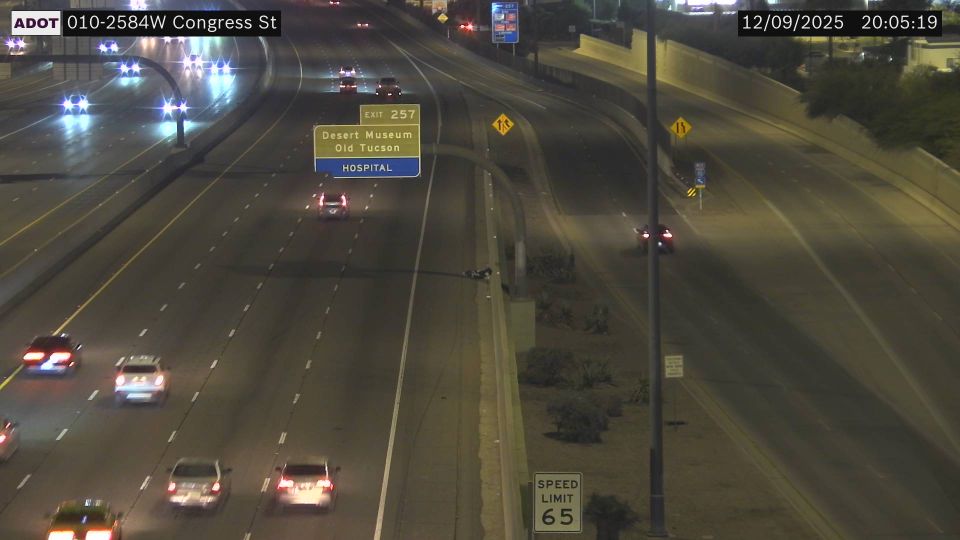 Tucson: Menlo Park › West: I-10 WB 258.40 @Congress