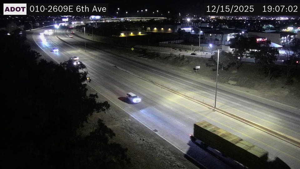 Tucson › East: I-10 EB 260.90 @6th Ave