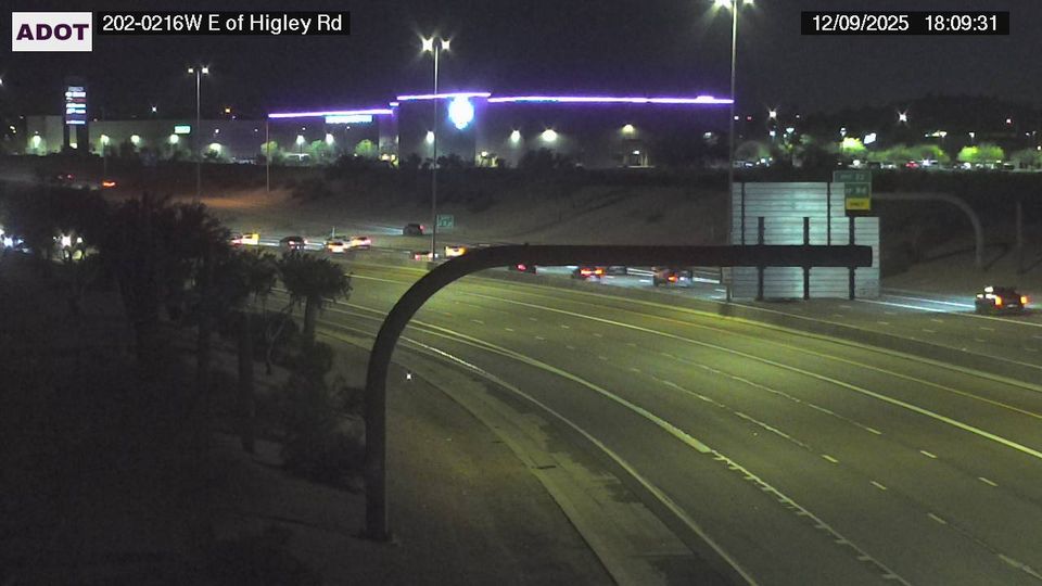 Mesa › West: SR-202 WB 21.60 @E of Higley Rd
