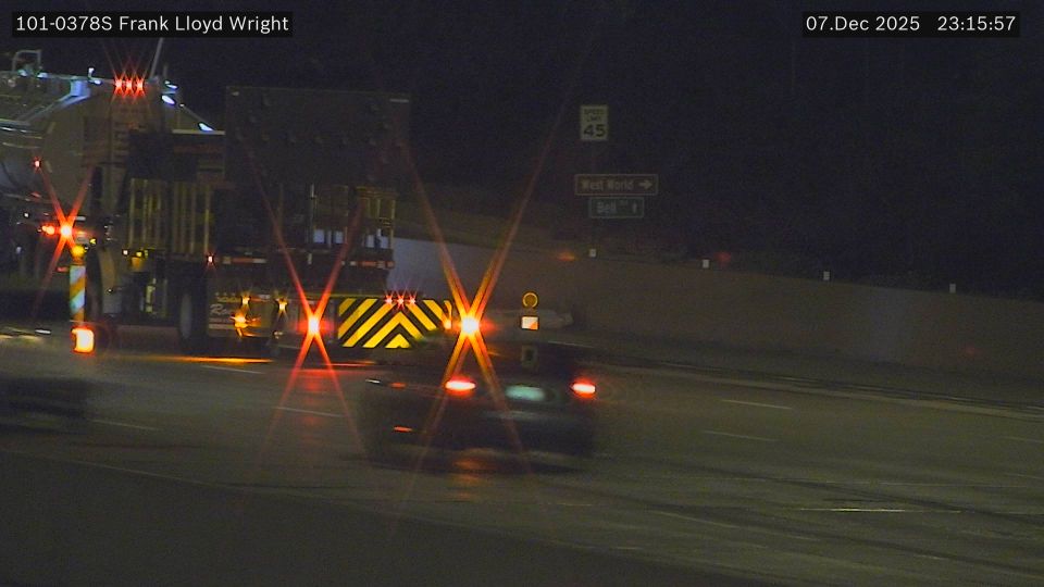 Scottsdale › South: I-101 SB 37.80 @Frank Lloyd Wright