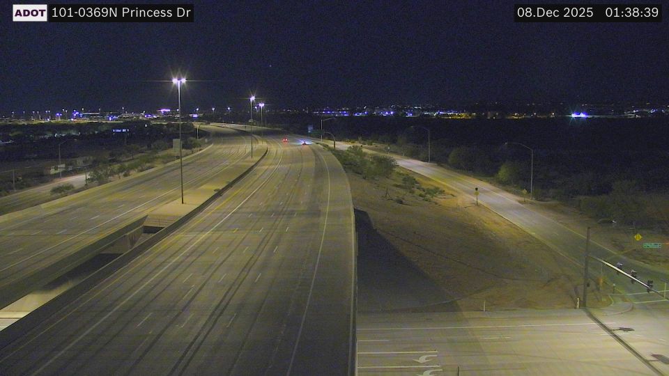 Scottsdale › North: L-101 NB 36.96 @Princess Dr
