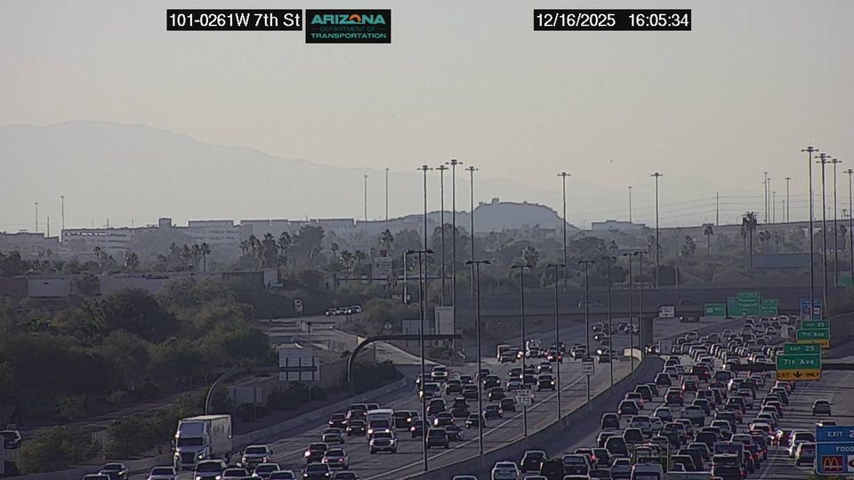 Phoenix › West: L-101 WB 26.16 @7th St