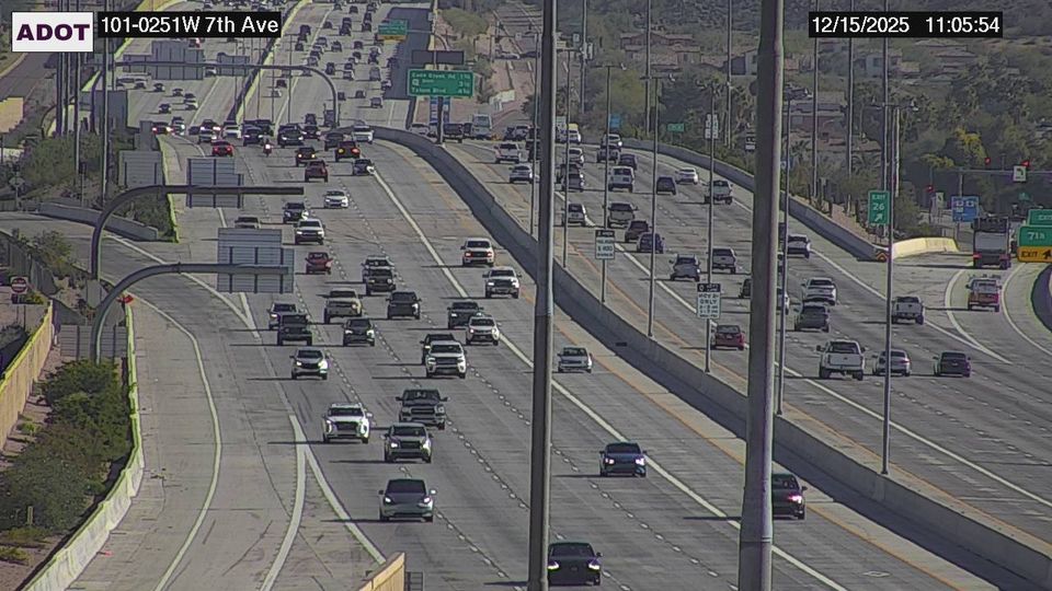 Phoenix: Wild Flower › West: I-101 WB 25.10 @7th Ave