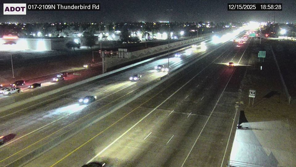 Phoenix › North: I-17 NB 210.92 @Thunderbird