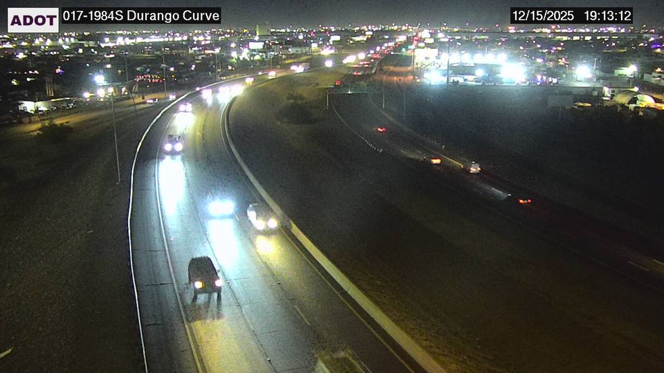 Phoenix › South: I-17 SB 198.43 @Durango Curve