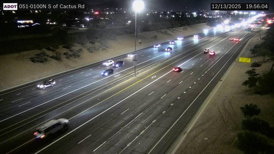 Phoenix › North: SR-51 NB 10.09 @S of Cactus