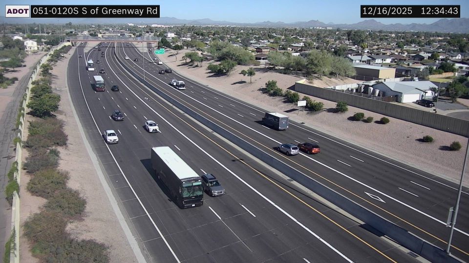 Phoenix › South: SR-51 SB 12.06 @S of Greenway