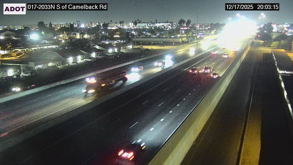 Phoenix › North: I-17 NB 203.38 @S of Camelback