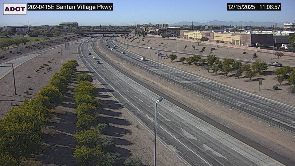 Gilbert › East: SR-202 EB 41.50 @Santan Village Pkwy