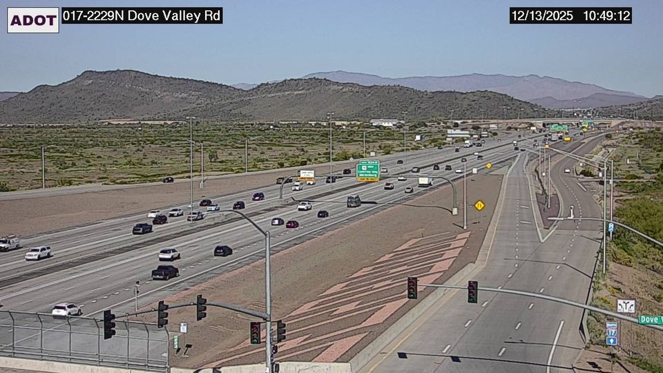 Phoenix: North Gateway › North: I-17 NB 222.90 @Dove Valley Rd