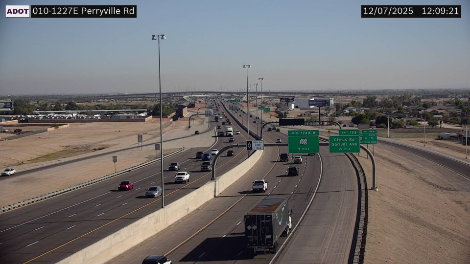Buckeye: Vista De Montana › East: I-10 EB 122.73 @Perryville