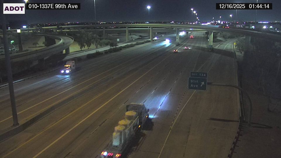 Tolleson › East: I-10 EB 133.70 @W of L-101