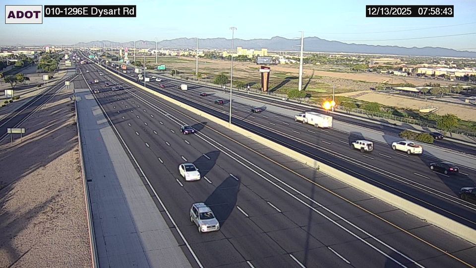 Litchfield › East: I-10 EB 129.65 @Dysart Rd