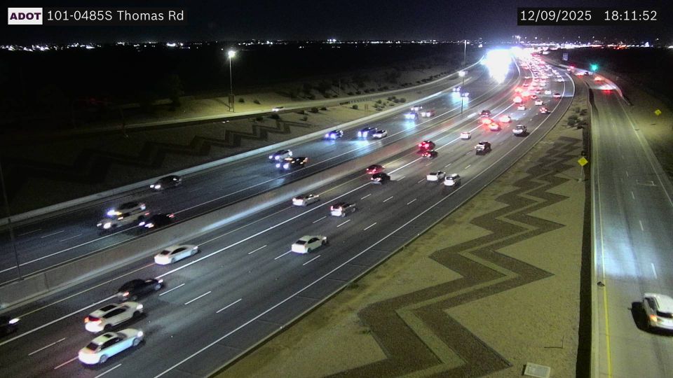 Salt River › South: I-101 SB 48.50 @Thomas Rd