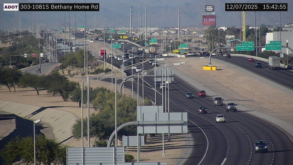 Citrus Park › South: SR-303 SB 108.10 @Bethany Home Rd