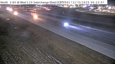 Council Bluffs: CB - I-80 @ West I-29 Interchange (East) (50