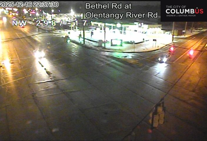 Olentangy: City of Columbus) Bethel Rd at - River Rd