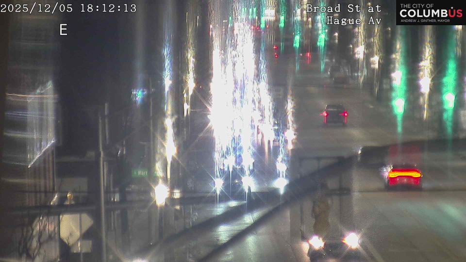 Columbus: City of - Broad St at Hague Ave