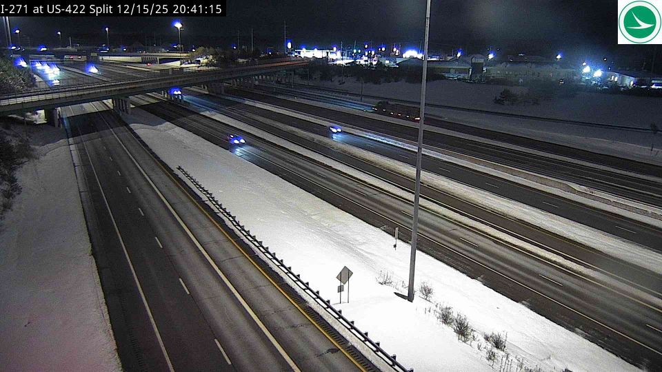 Warrensville Heights: I-271 at US-422 Split