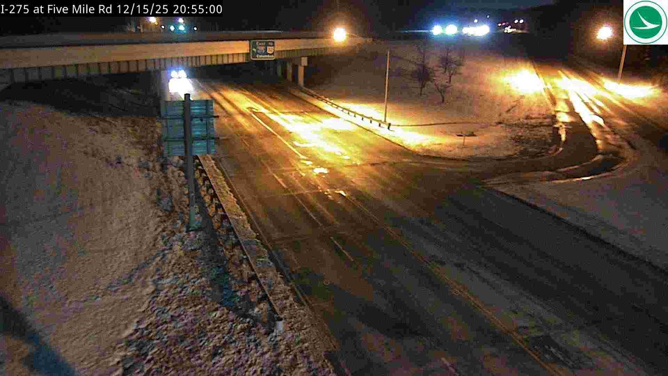 Asbury: I-275 at Five Mile Rd