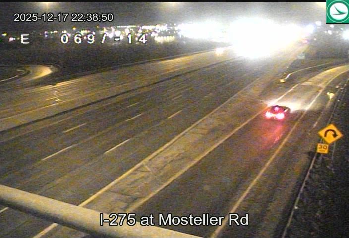 Sharonville: I-275 at Mosteller Rd