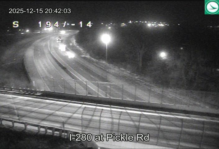 Oregon: I-280 at Pickle Rd