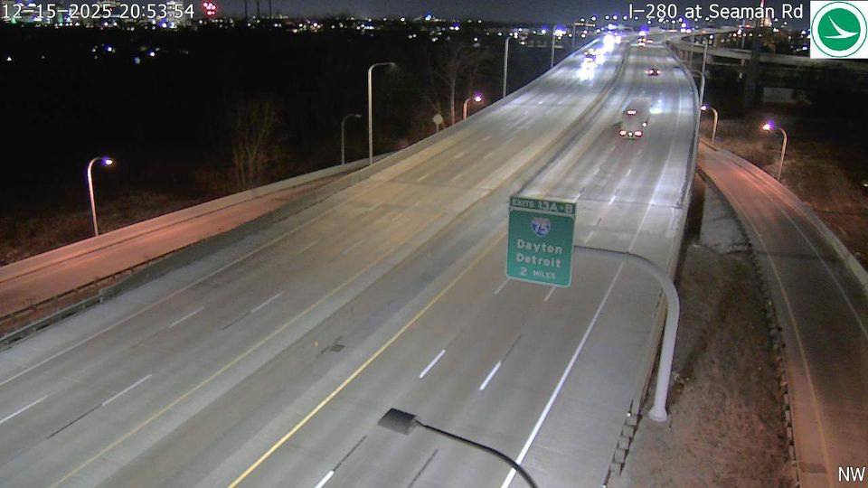 Toledo: River East: I-280 at Seaman Rd