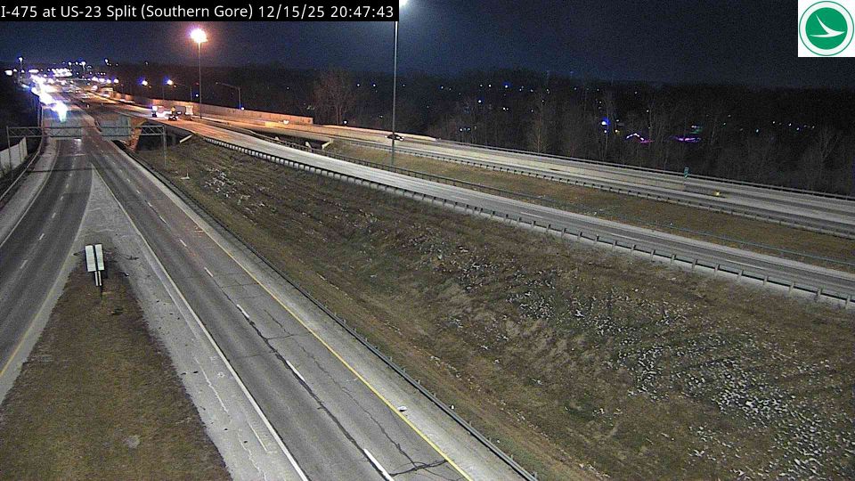 Central Avenue Park: I-475 at US-23 Split (Southern Gore)