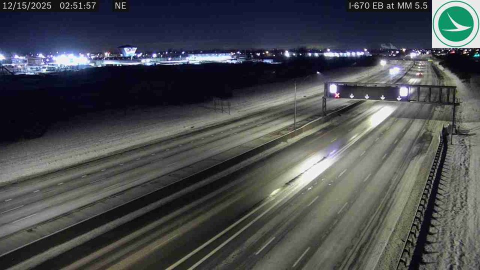 Sawyer Manor: I-670 EB at MM 5.5, W of Joyce Ave