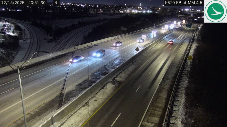 Fort Hayes: I-670 EB at MM 4.5