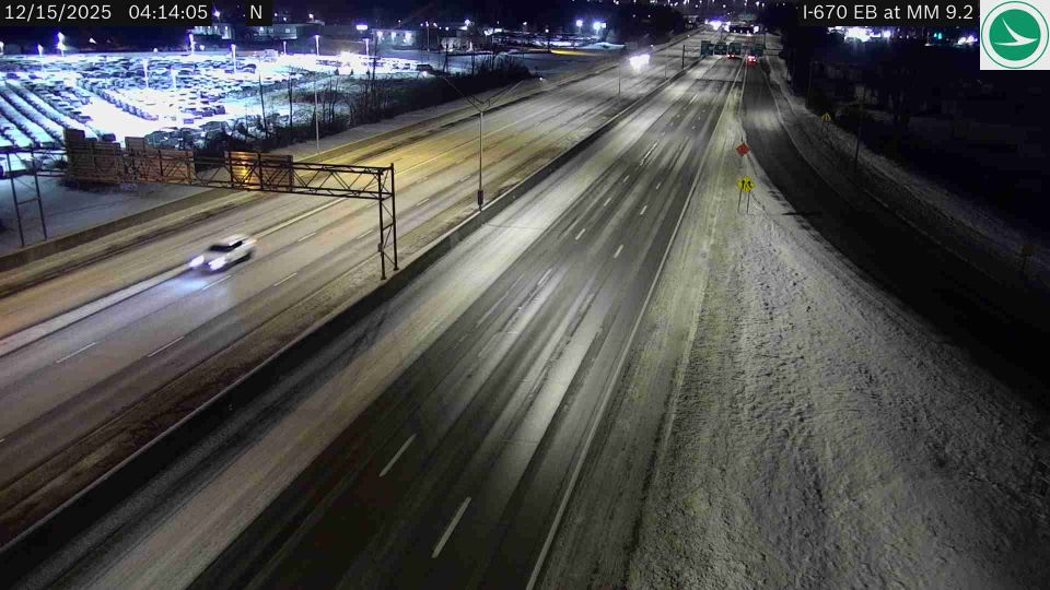East Columbus: I-670 EB at MM 9.2, International Gateway