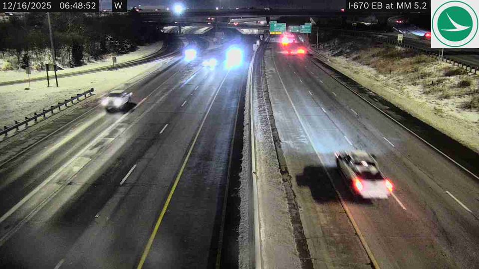 Sawyer Manor: I-670 EB at MM 5.2, St Clair Ave